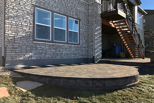 Highlands Ranch Paver patios installation