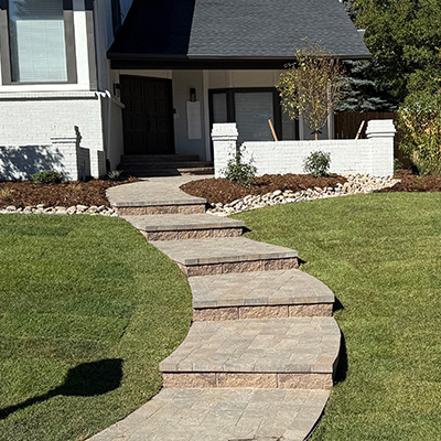 Xeriscaped Front Yard