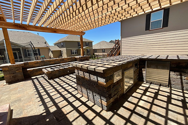 Highlands Ranch Outdoor kitchen design and contruction